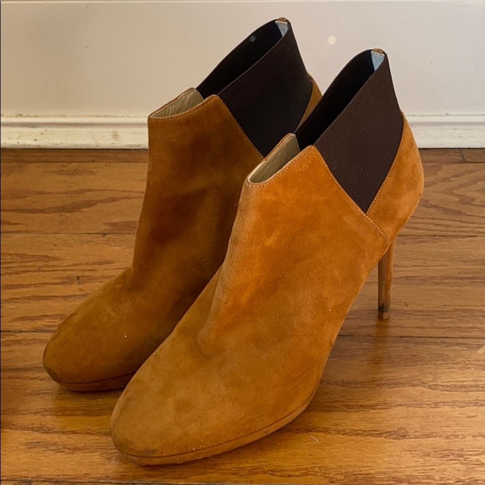 Jimmy Choo brown ankle booties